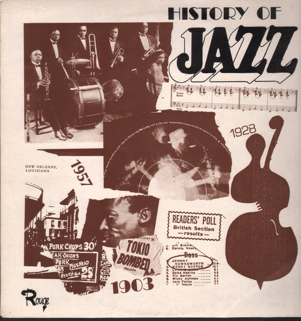 Johnny Hawksworth Jazz All Stars - History Of Jazz - Lp