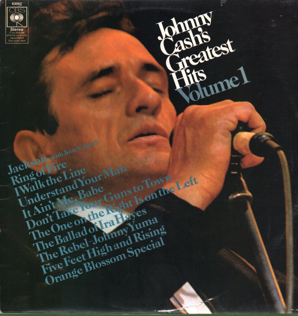 Johnny Cash - Greatest Hits Volume 1 - Lp