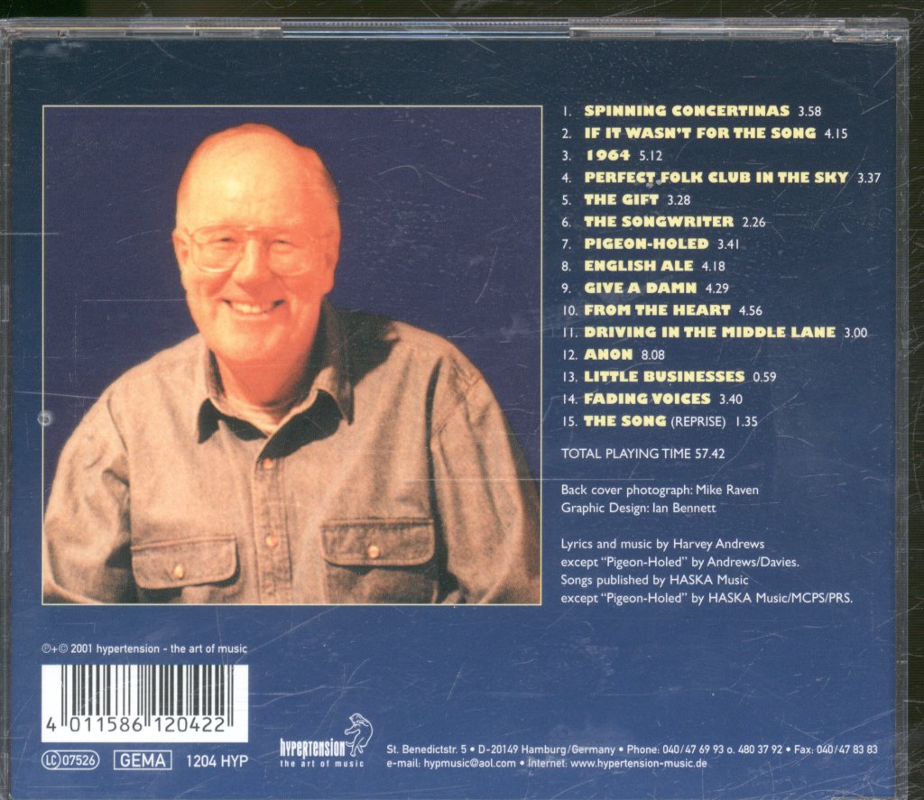 Harvey Andrews - Gift - Cd
