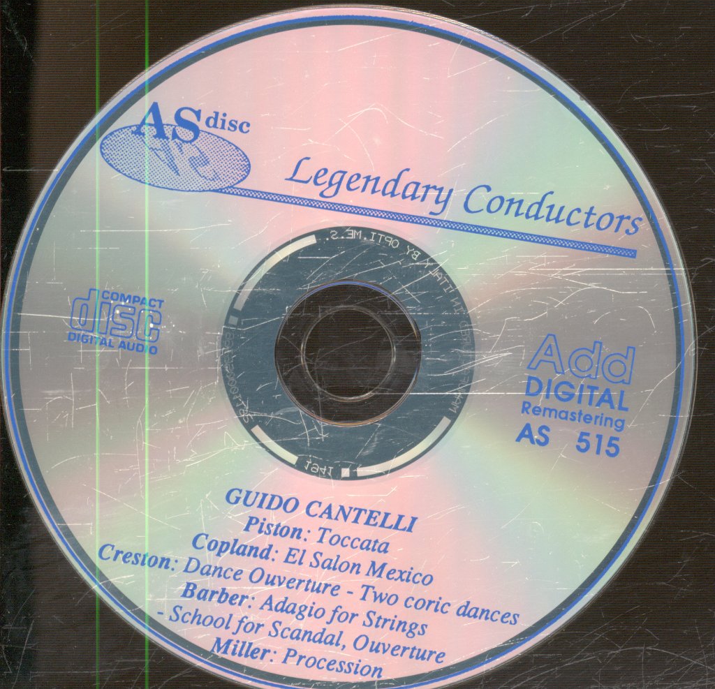 Guido Cantelli - Legendary Conductors - Cd