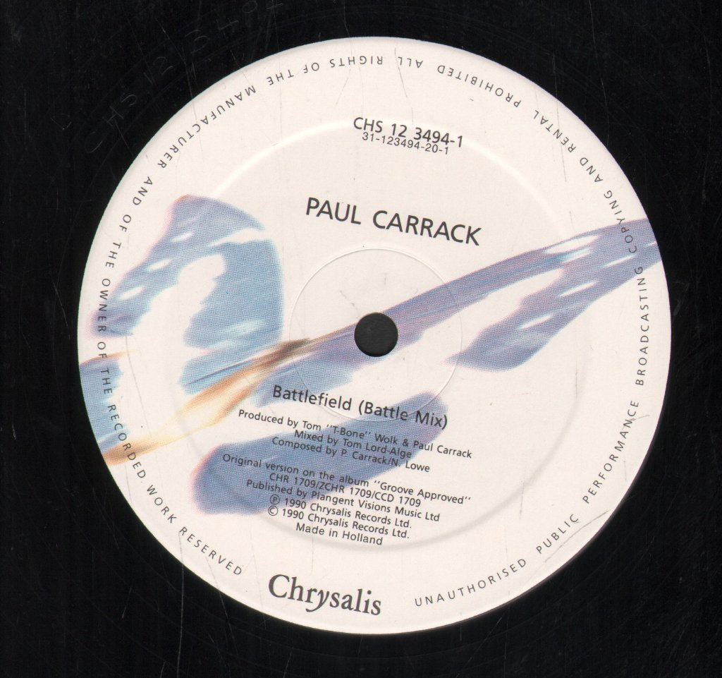 Paul Carrack - Battlefield - 12 Inch