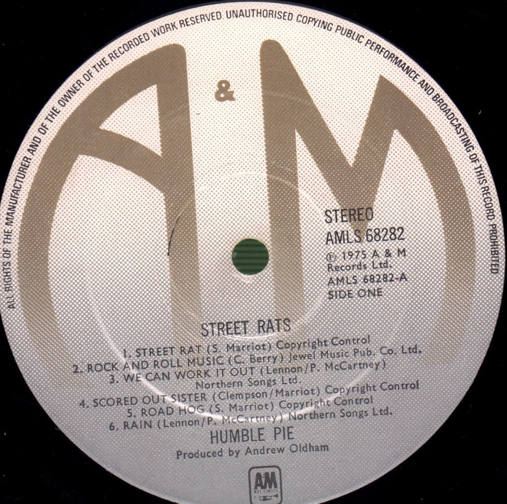Humble Pie - Street Rats - Lp