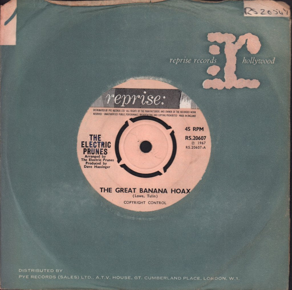 Electric Prunes - Great Banana Hoax - 7 Inch
