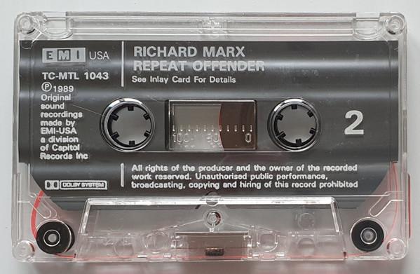 Richard Marx - Repeat Offender - Cassette