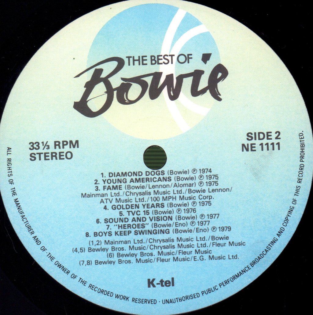 David Bowie - Best Of - Lp