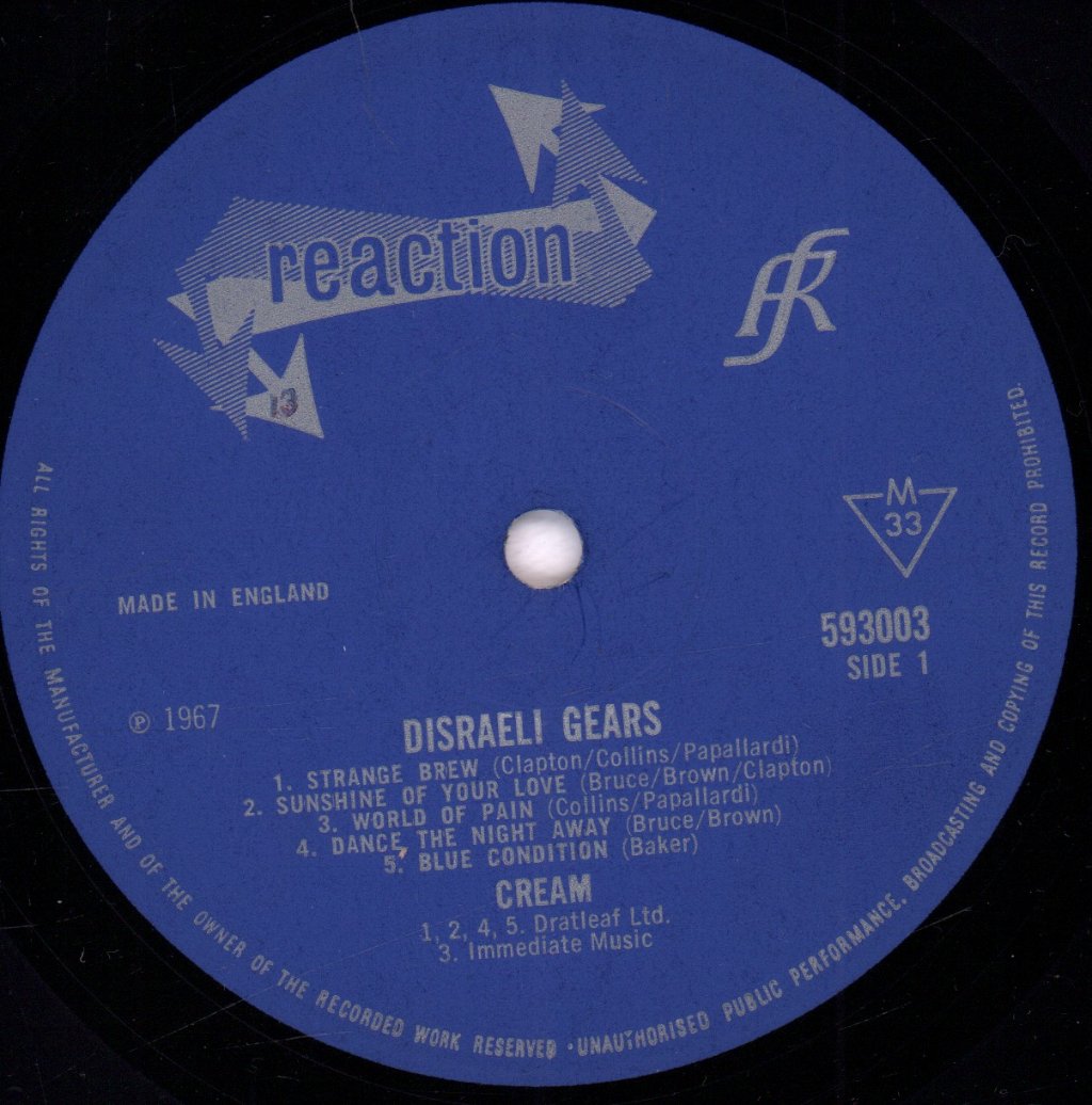 Cream - Disraeli Gears - Lp