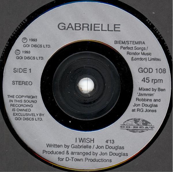 Gabrielle - I Wish - 7 Inch
