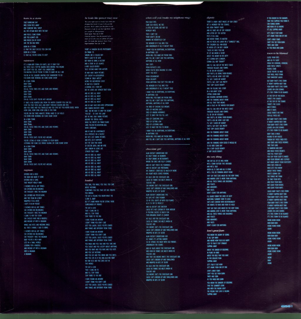 Deacon Blue - Raintown - Lp