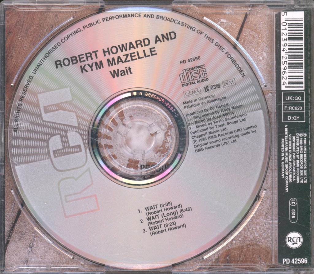 Robert Howard And Kym Mazelle - Wait ! - Cd