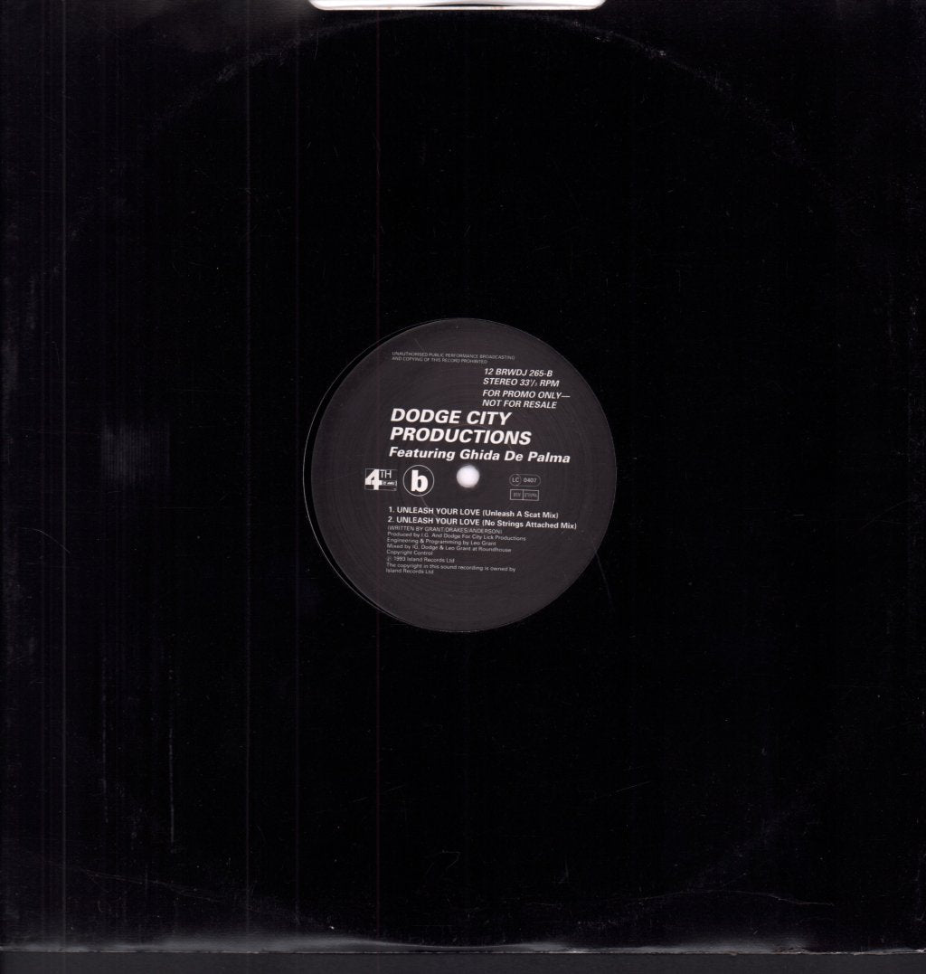 Dodge City Productions - Unleash Your Love - 12 Inch