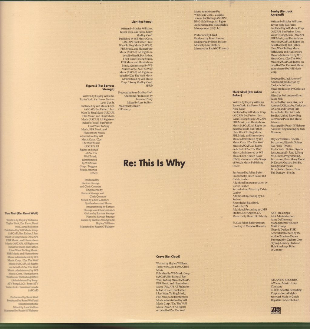 Paramore - RE: This is Why (Remix Album) - Lp