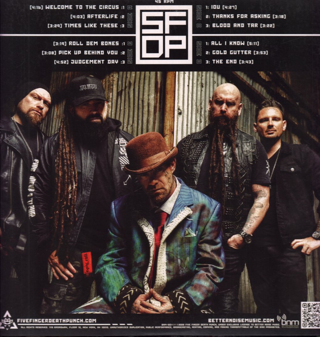 Five Finger Death Punch - AfterLife - Double 12 Inch