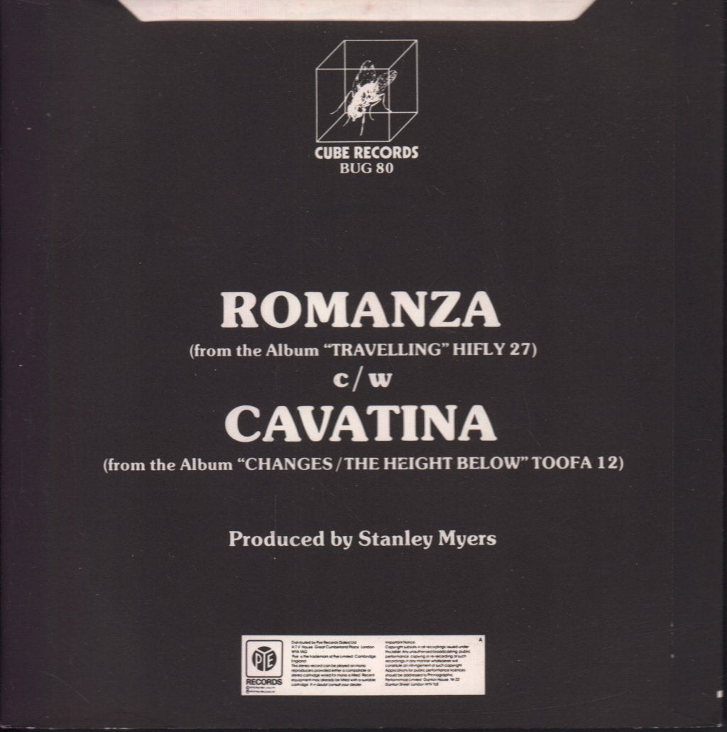 John Williams (Guitarist) - Romanza - 7 Inch