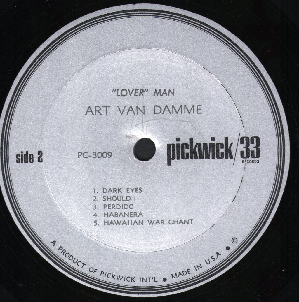 Art Van Damme - Lover Man! - Lp