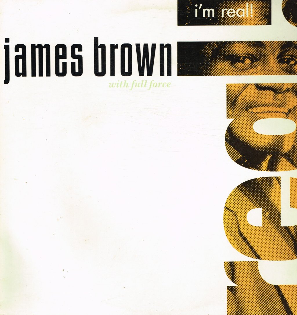 James Brown With Full Force - I'm Real - Lp