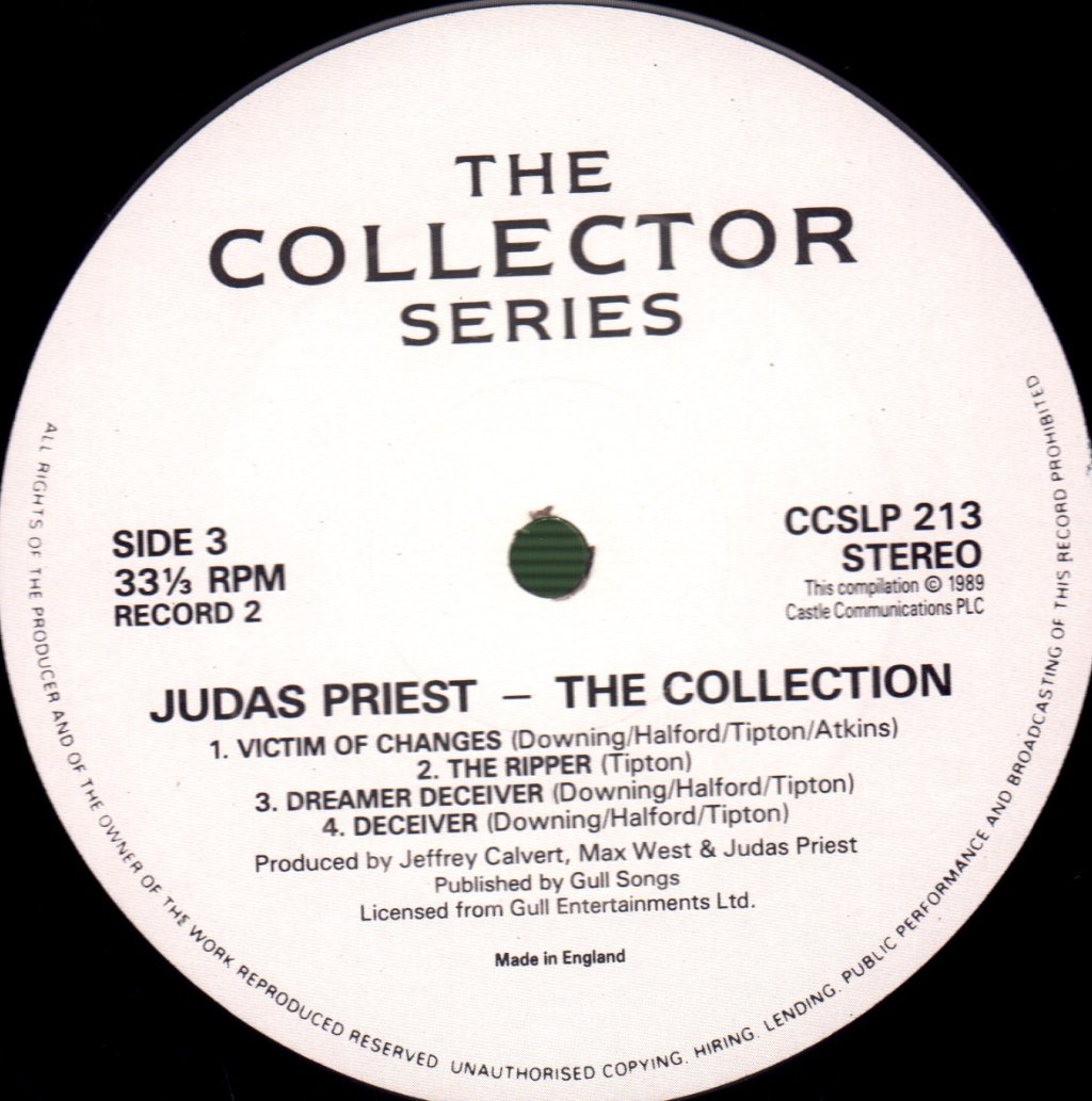 Judas Priest - Collection - Double Lp