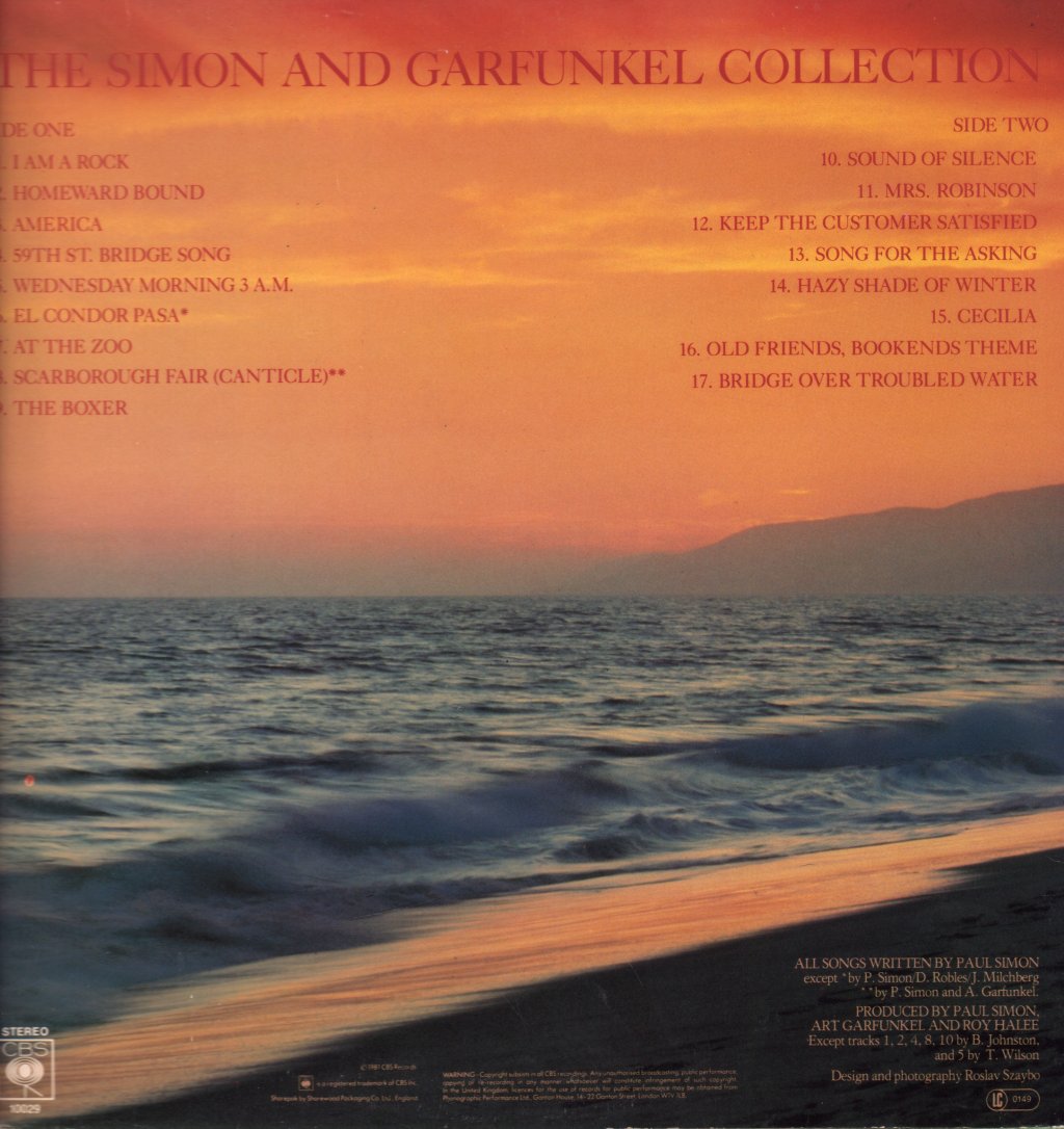Simon And Garfunkel - Collection - Lp