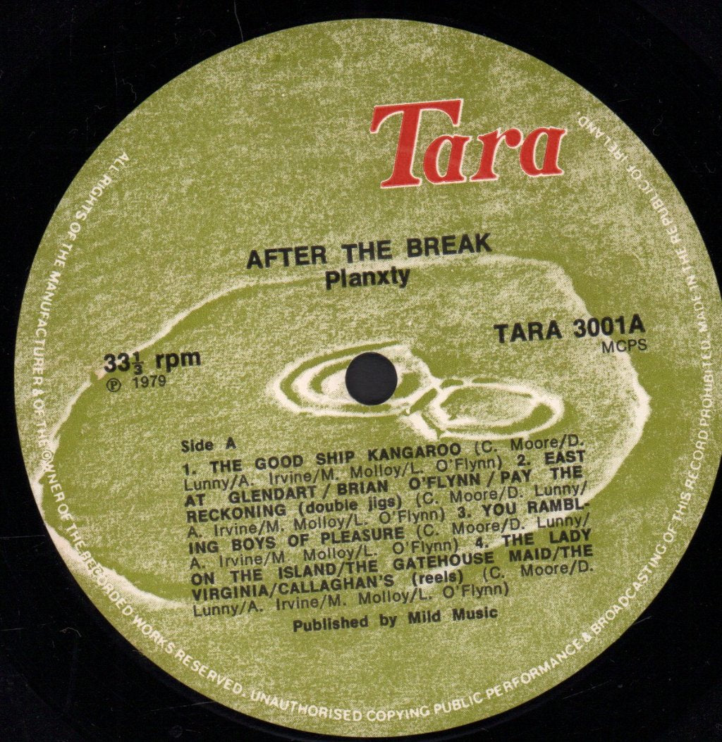Planxty - After The Break - Lp
