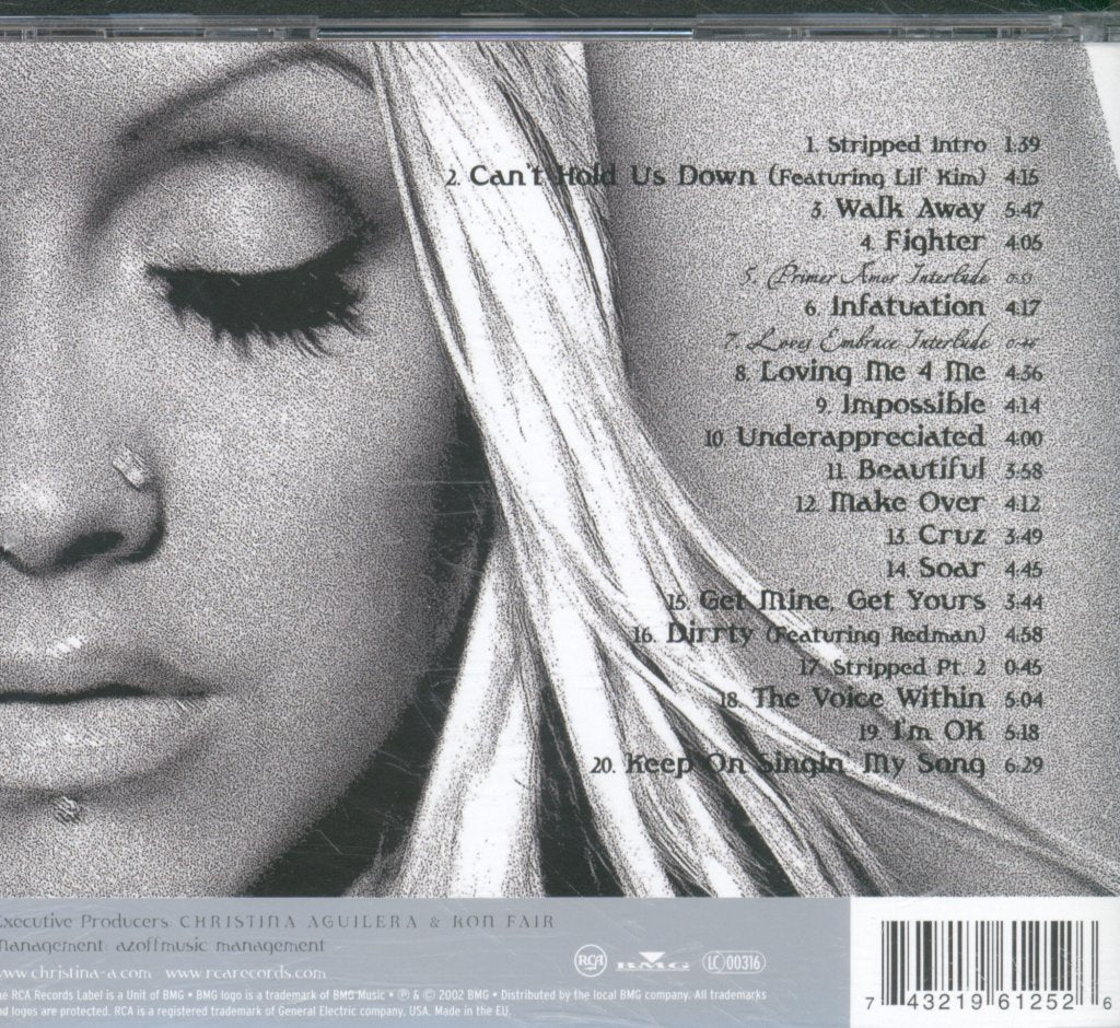 Christina Aguilera - Stripped - Cd