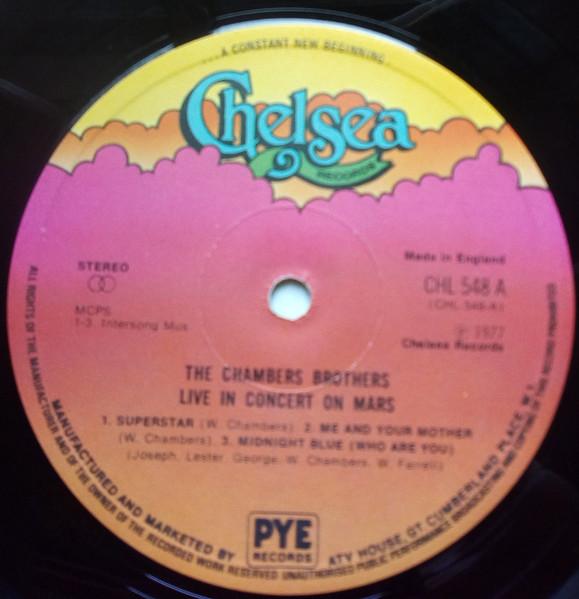 Chambers Brothers - Live In Concert On Mars - Lp