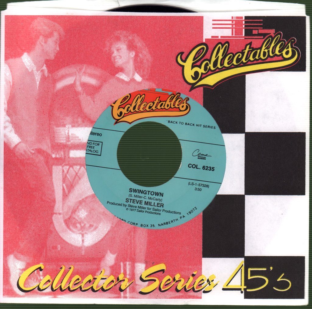 Steve Miller - Swingtown / The Joker - 7 Inch