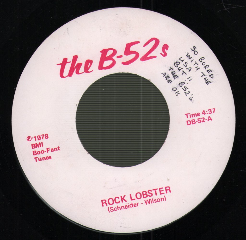 B-52's - Rock Lobster / 52 Girls - 7 Inch