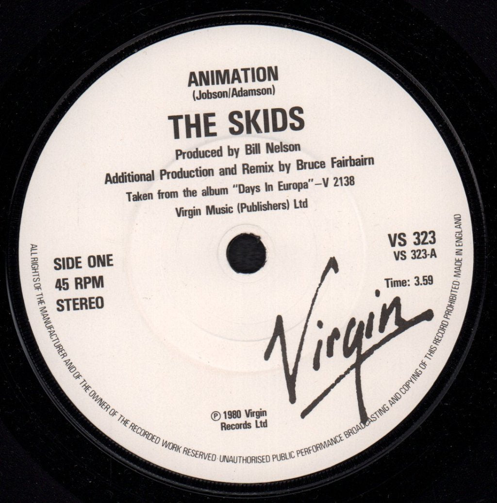 Skids - Animation - 7 Inch