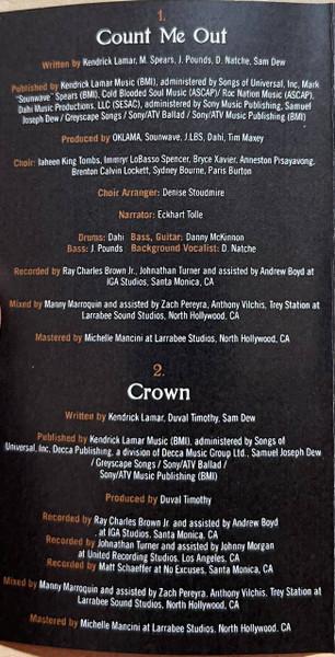 Kendrick Lamar - Mr. Morale & The Big Steppers - Cassette