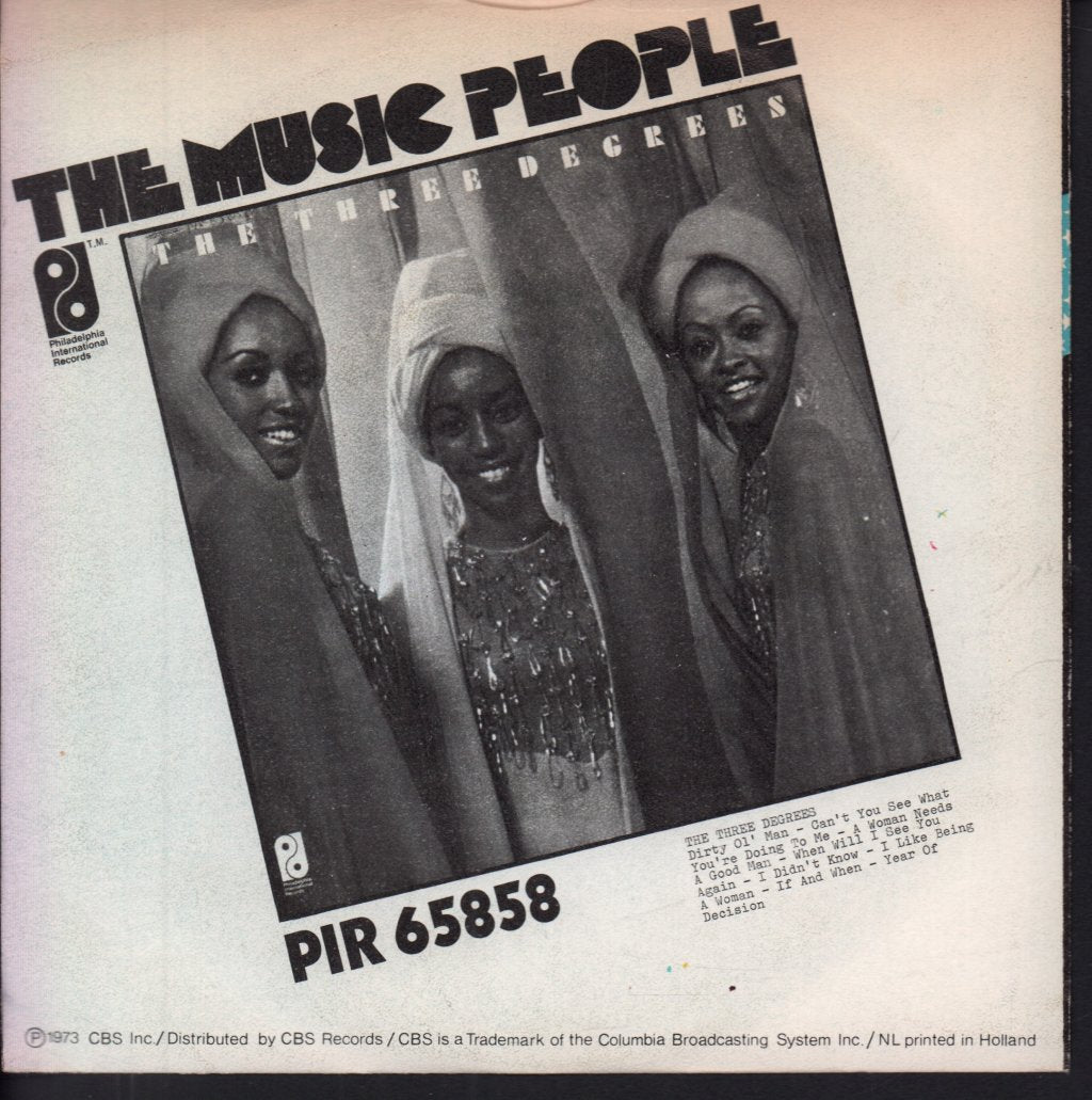 Three Degrees - Dirty Ol' Man - 7 Inch