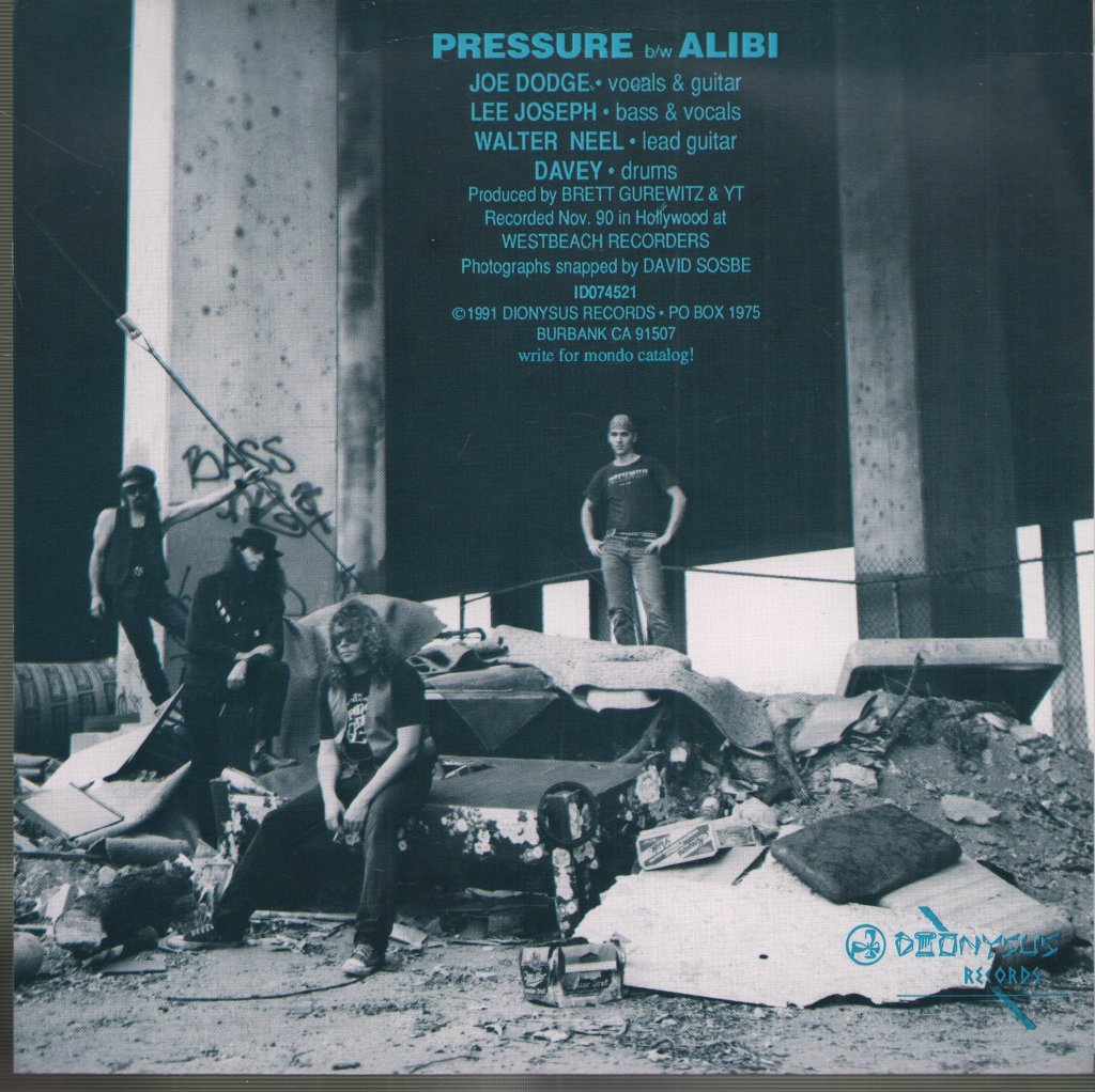 Yard Trauma - Pressure / Alibi - 7 Inch