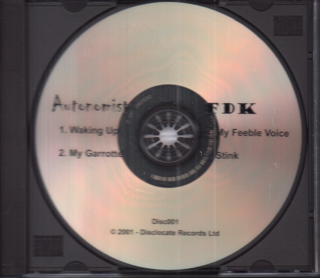 Autonomists / Fdk - Waking Up/My Feeble Voice - Cd