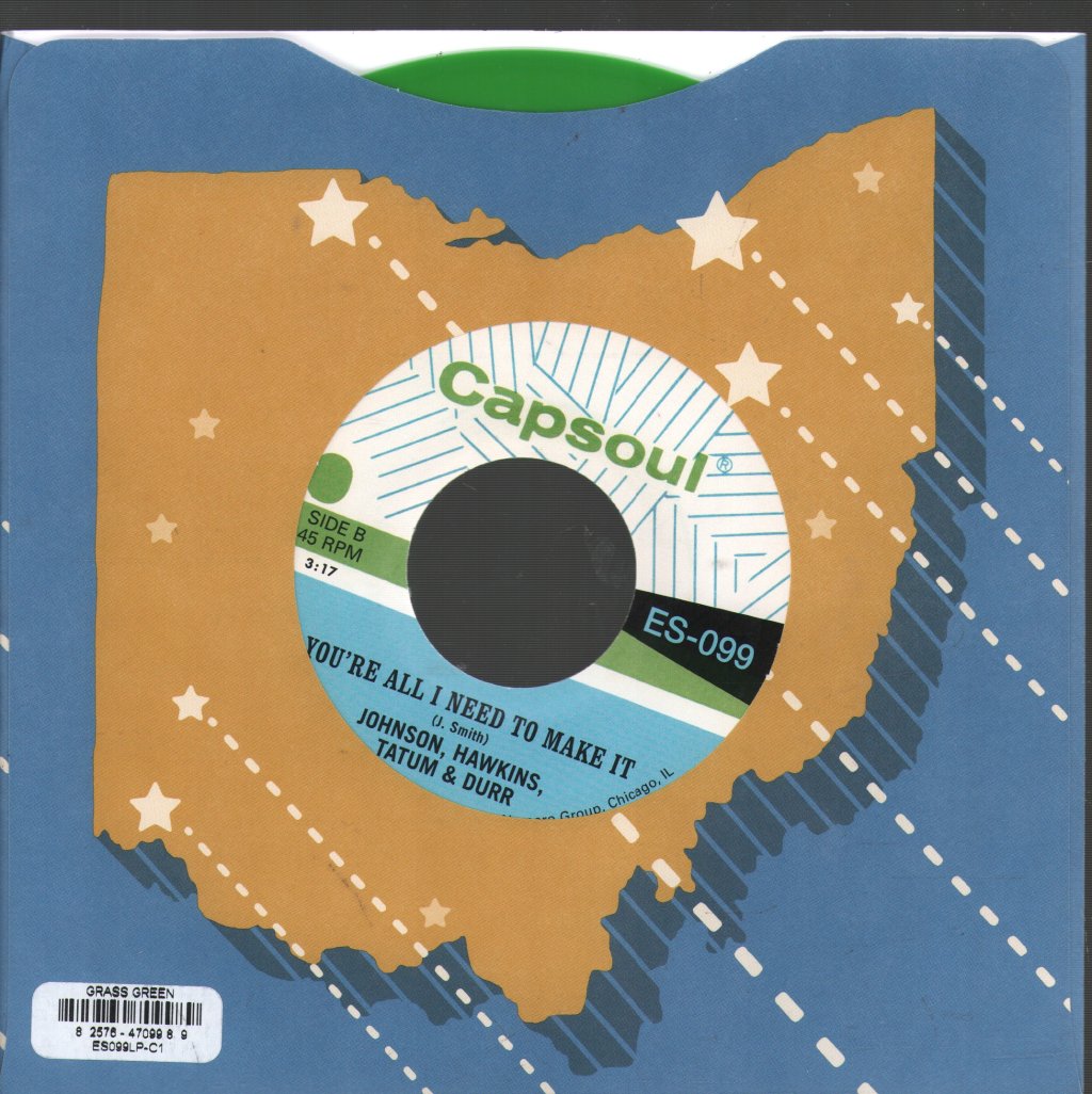 Johnson, Hawkins, Tatum and Durr - You Can't Blame Me - 7 Inch