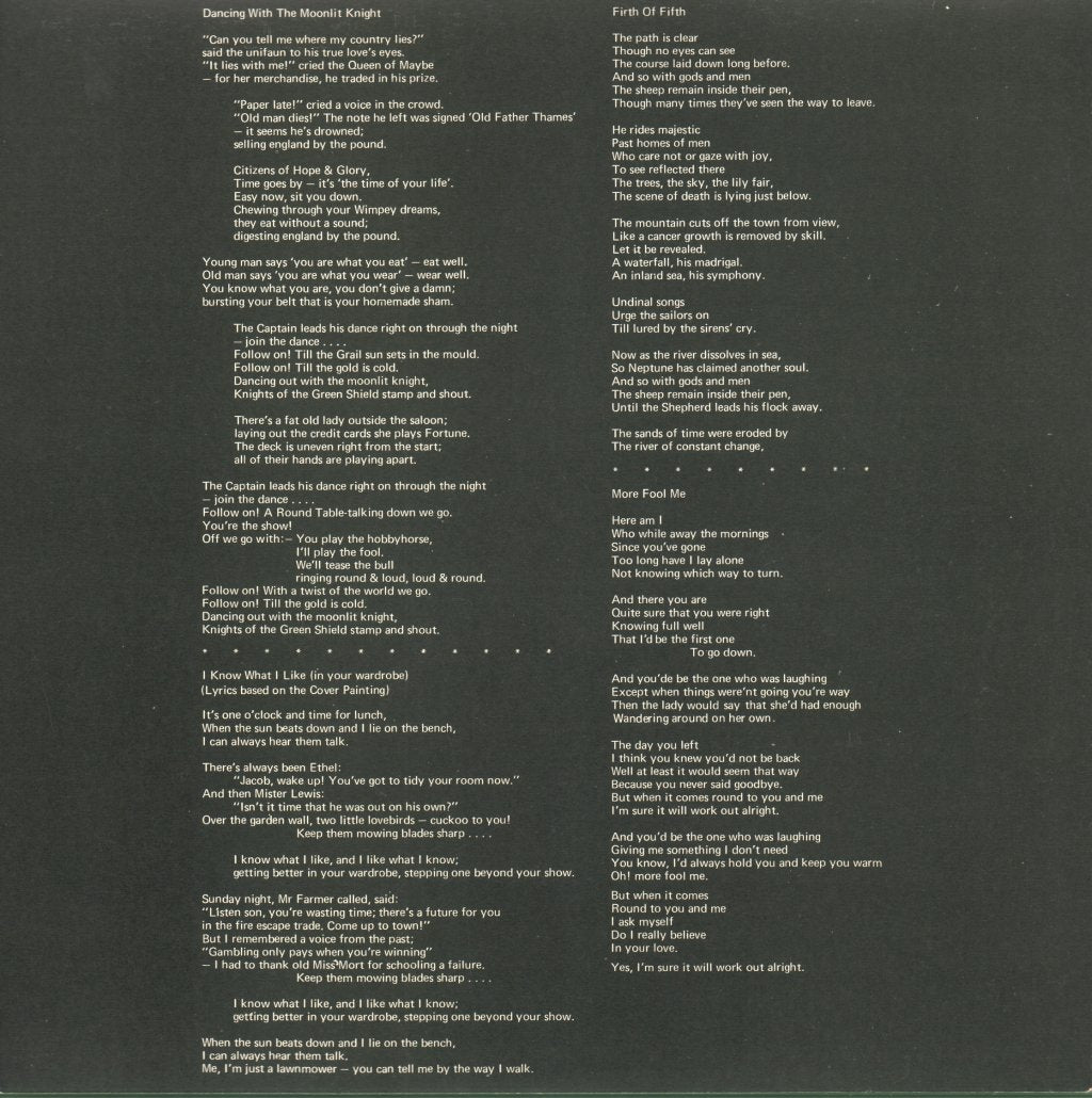 Genesis - Selling England By The Pound - Lp