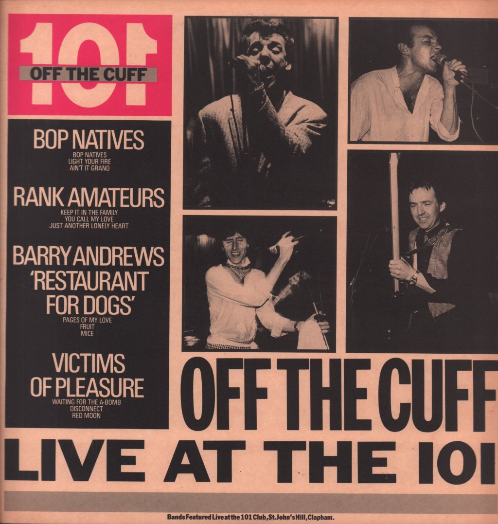Various Artists - Off The Cuff Live At The 101 - Lp