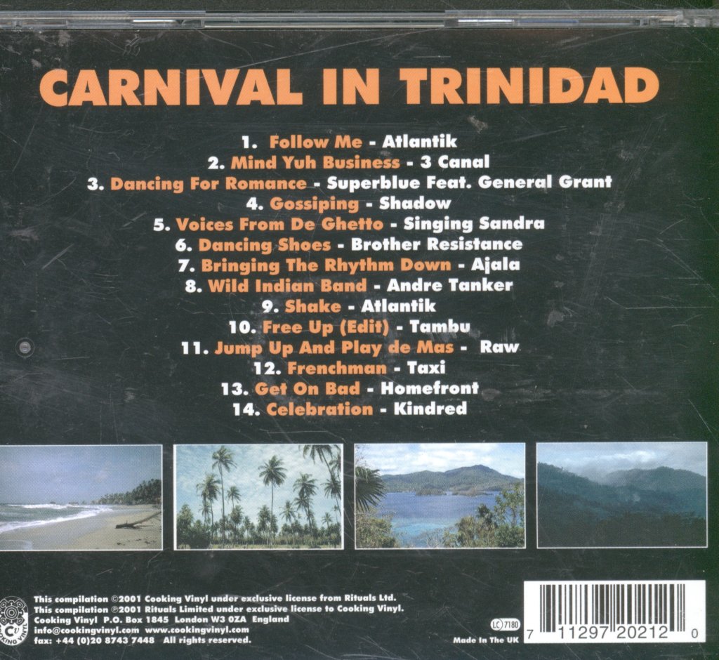Various Artists - Carnival In Trinidad - Cd