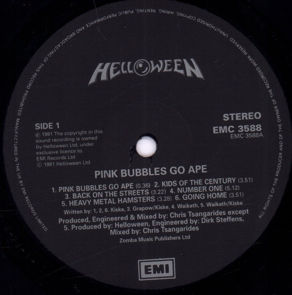 Helloween - Pink Bubbles Go Ape - Lp