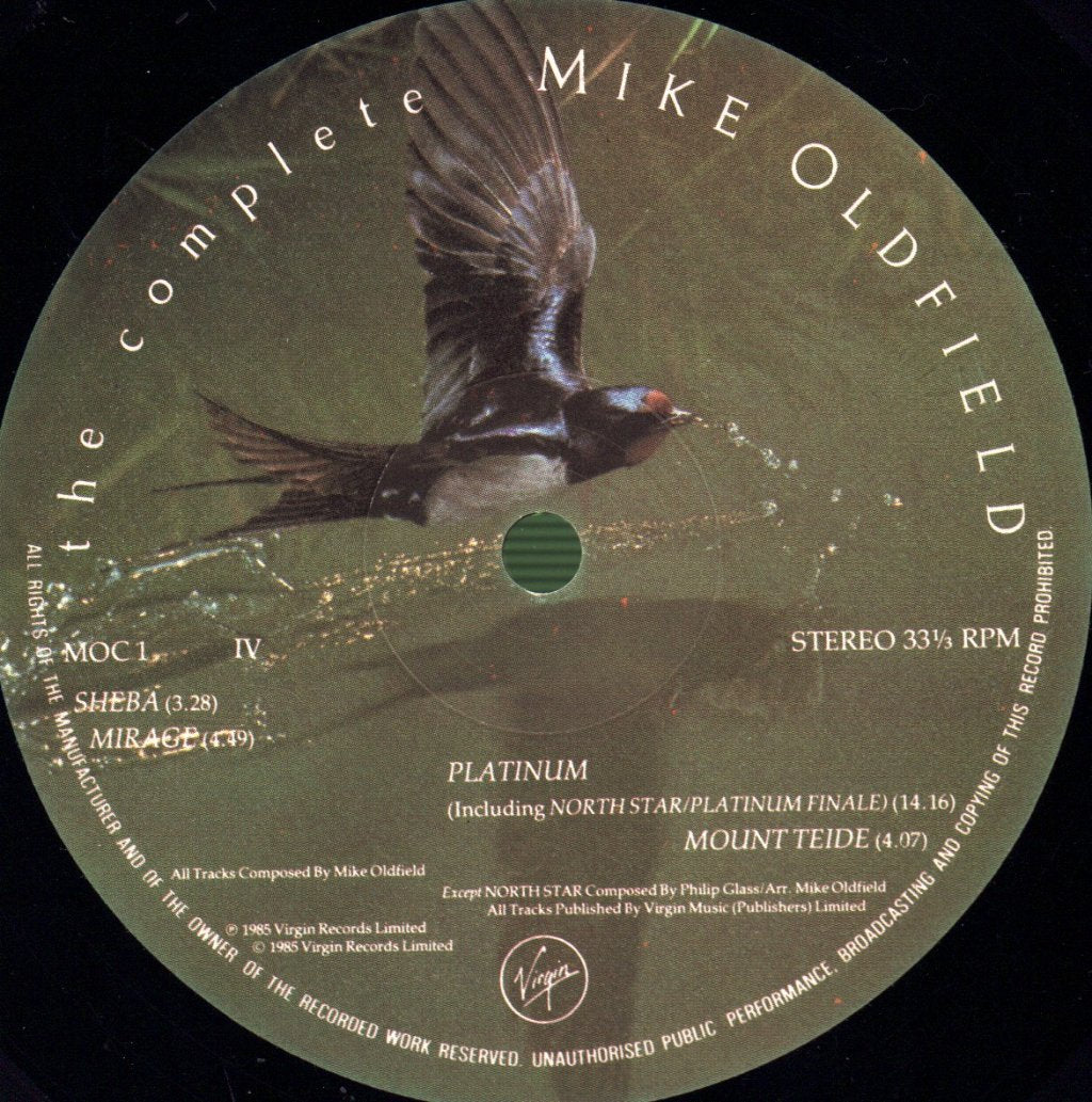 Mike Oldfield - Complete - Double Lp