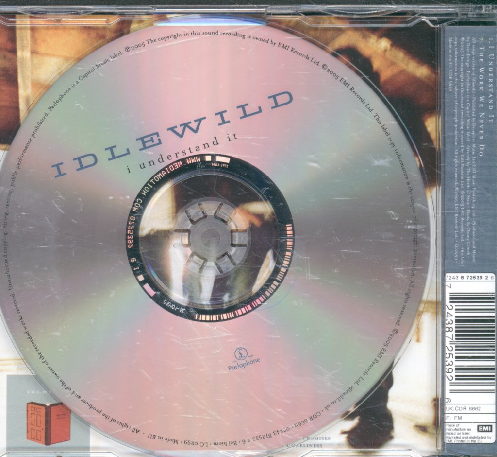 Idlewild - I Understand It - Cd