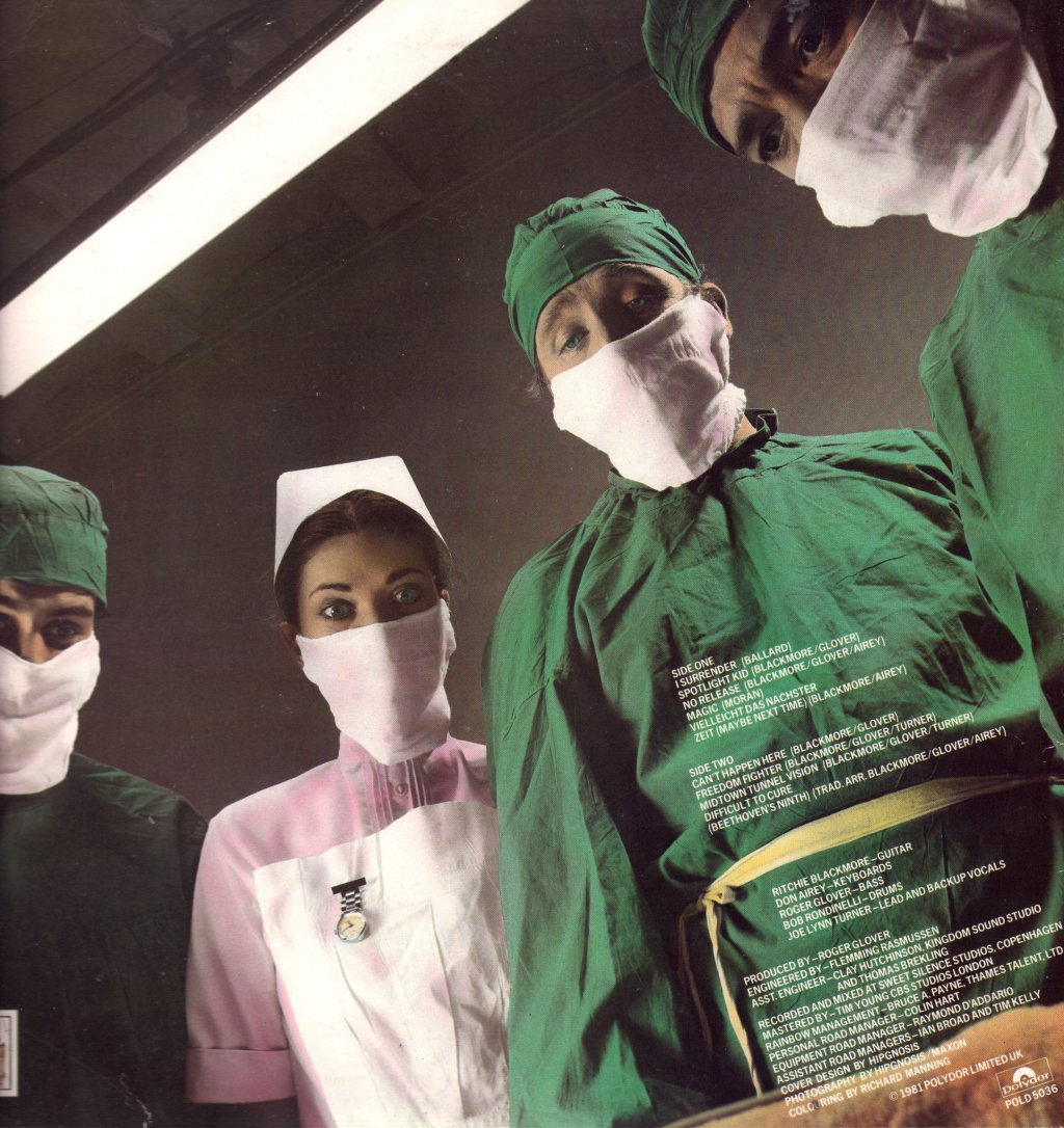Rainbow - Difficult To Cure - Lp
