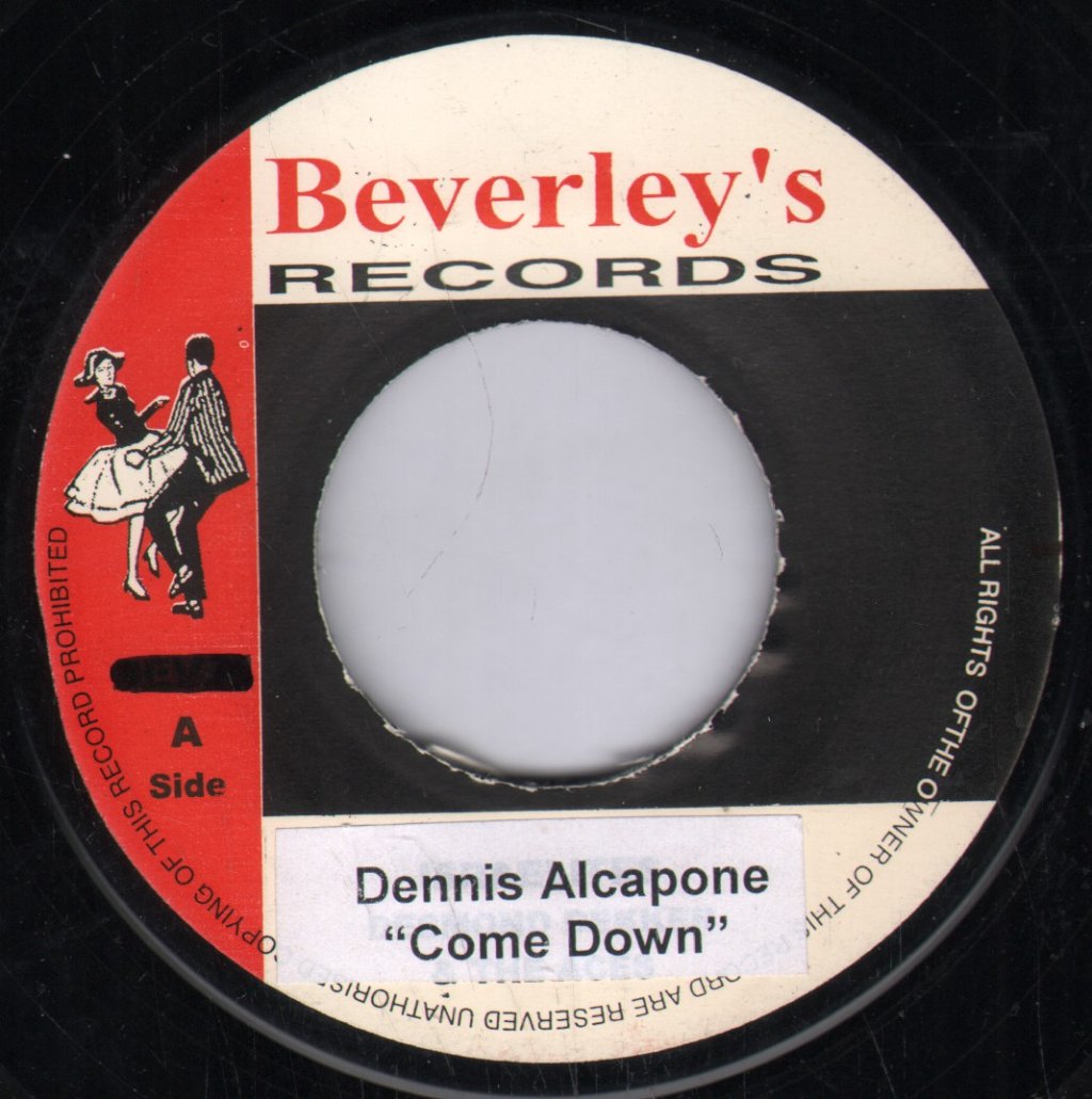 Dennis Alcapone - Come Down - 7 Inch