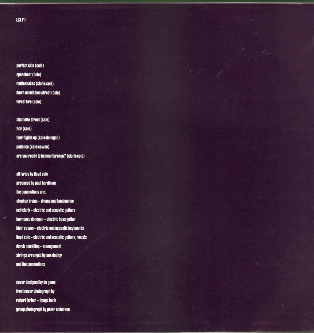 Lloyd Cole And The Commotions - Rattlesnakes - Lp