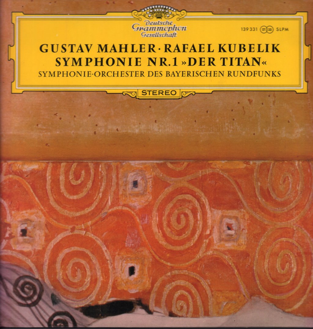 Rafael Kubelik / Symphonie-Orchester Des Bayerischen Rundfunks - Gustav Mahler Symphonie Nr.1 Der Titan - Lp