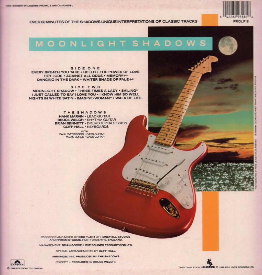 Shadows - Moonlight Shadows - Lp