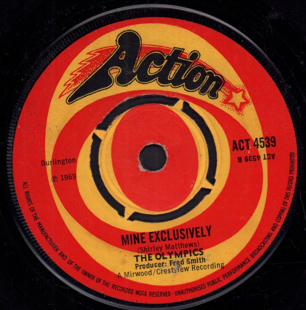 Olympics - Baby Do The Philly Dog - 7 Inch