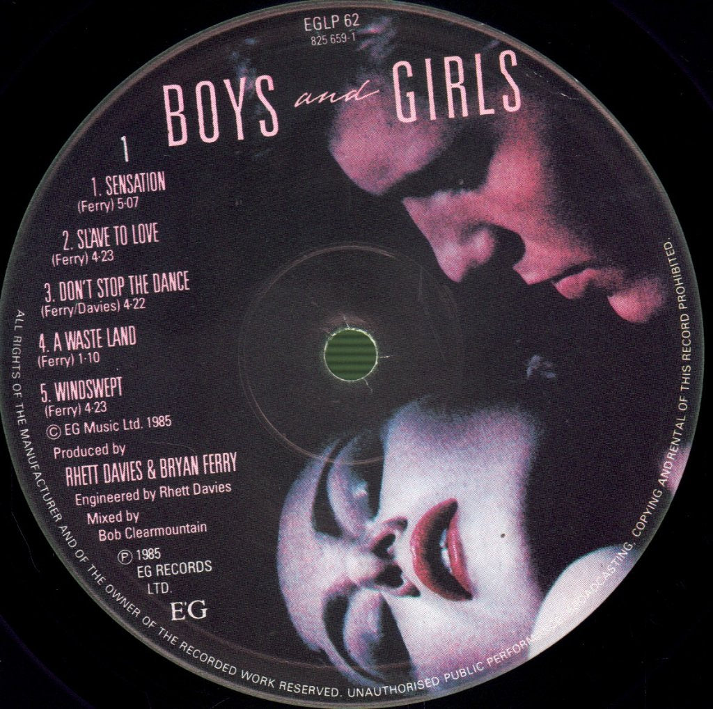 Bryan Ferry - Boys And Girls - Lp