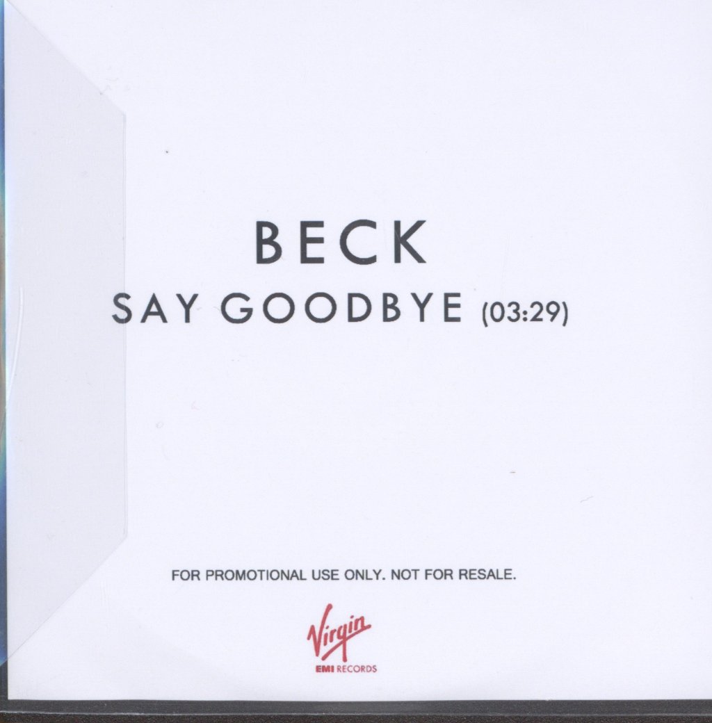 Beck - Say Goodbye - Cdr