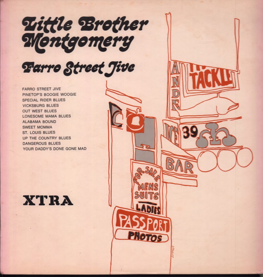Little Brother Montgomery - Farro Street Jive - Lp