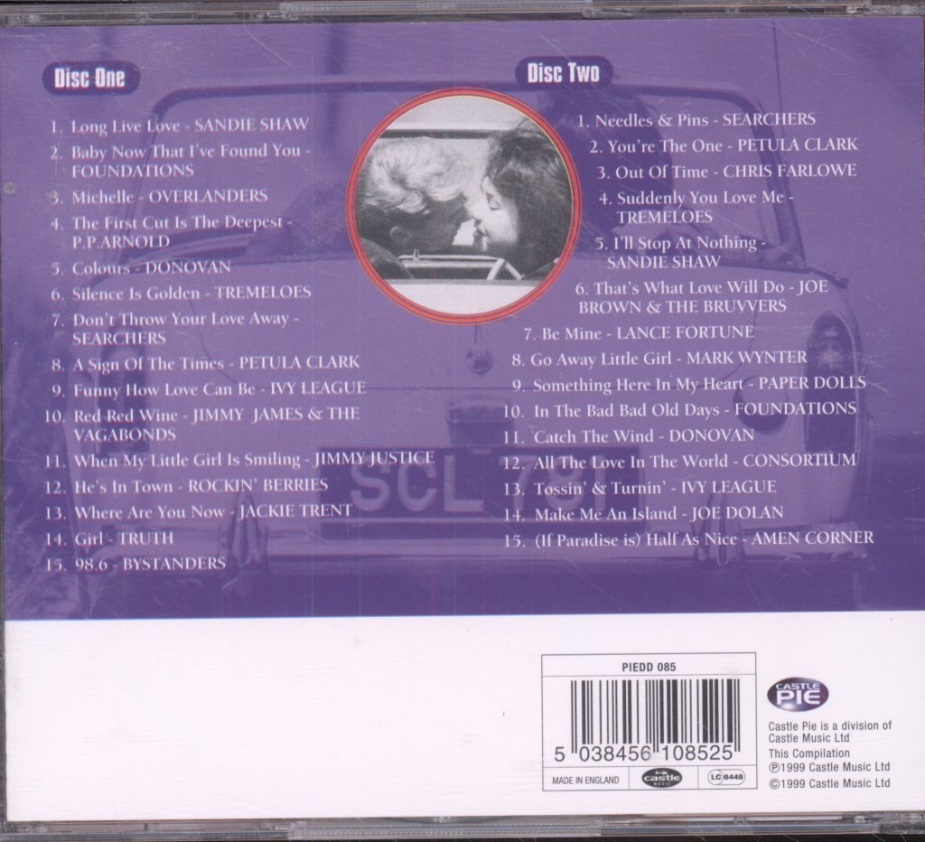 Various Artists - Love In The Sixties - Double Cd