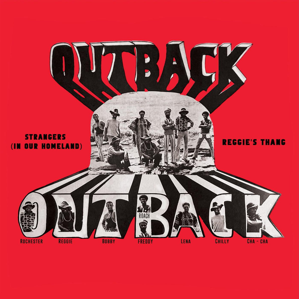 Outback - Strangers (In Our Homeland) / Reggie's Thang - 7 Inch