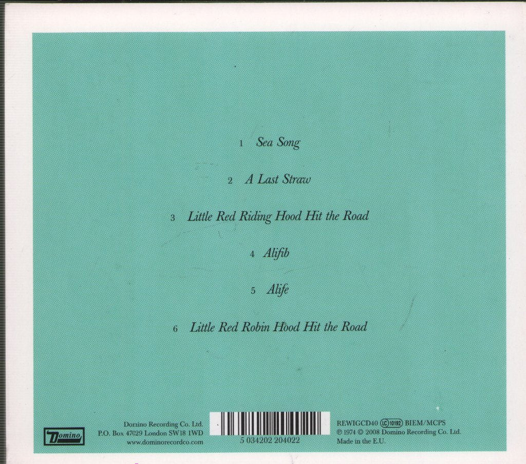 Robert Wyatt - Rock Bottom - Cd